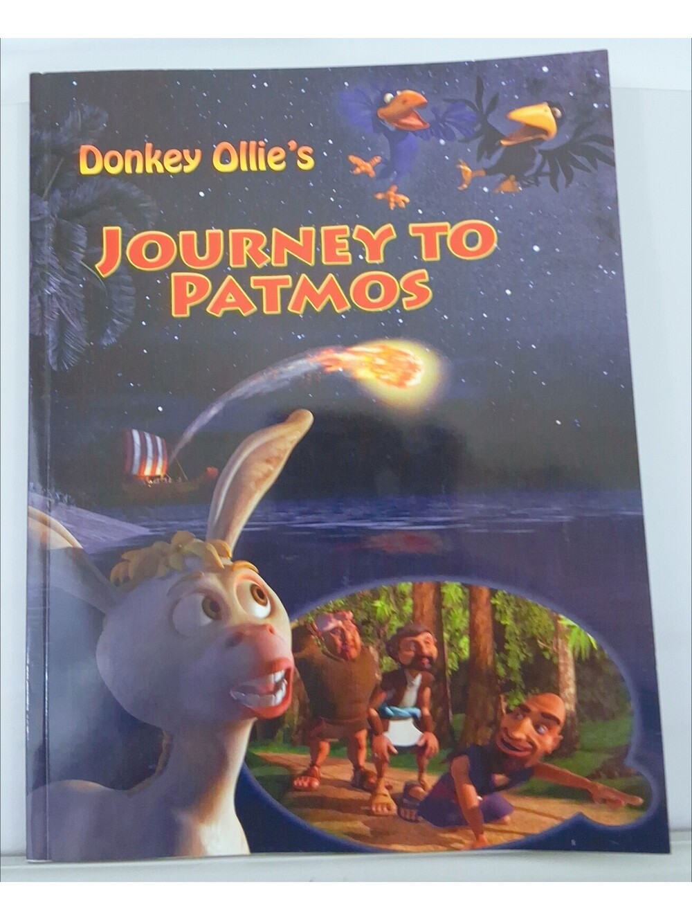 JOURNEY To PATMOS Donkey OLLIE'S Adventures Graphic Christian Novel